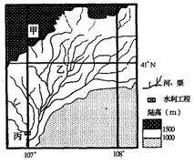 43.读下图.回答有关问题 1 图中M处能否勘探到石油 .原因是 2分 , 该处地貌的形成原因是 根据水循环发生的领域.图中所示水循环为 循环.假设图中所示地